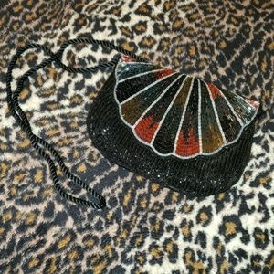 Seashell Beaded Evening Bag